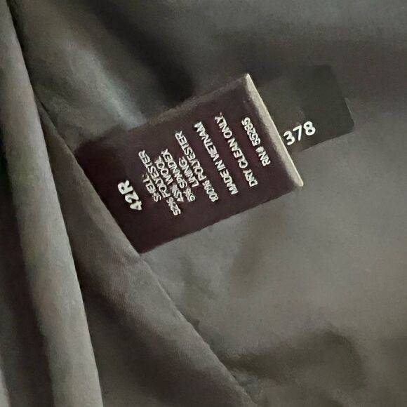 Express Extra Slim Men’s Blazer Size 42R - Picture 7 of 8